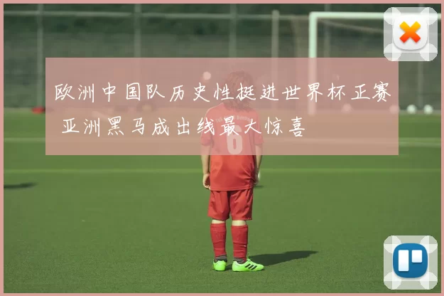 欧洲中国队历史性挺进世界杯正赛 亚洲黑马成出线最大惊喜
